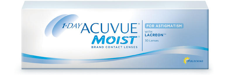 1-DAY ACUVUE® MOIST FOR ASTIGMATISM