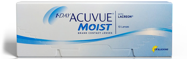 1-DAY ACUVUE® MOIST WITH LACREON® TECHNOLOGY